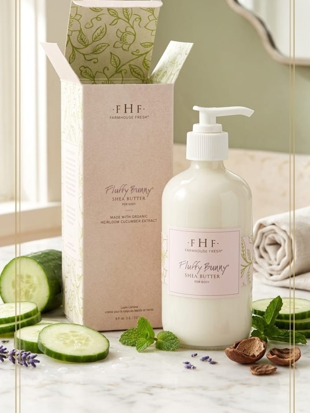 Farmhouse Fresh Fluffy Bunny Shea Butter Body Lotion — Cream